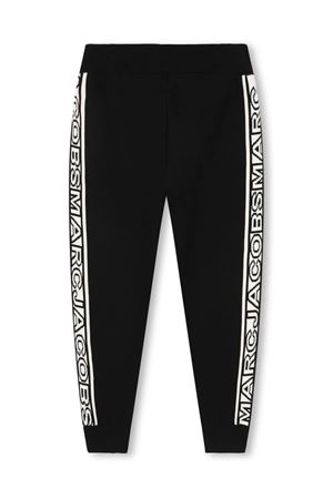 black viscose trackpants MARC JACOBS KIDS | W6030709B